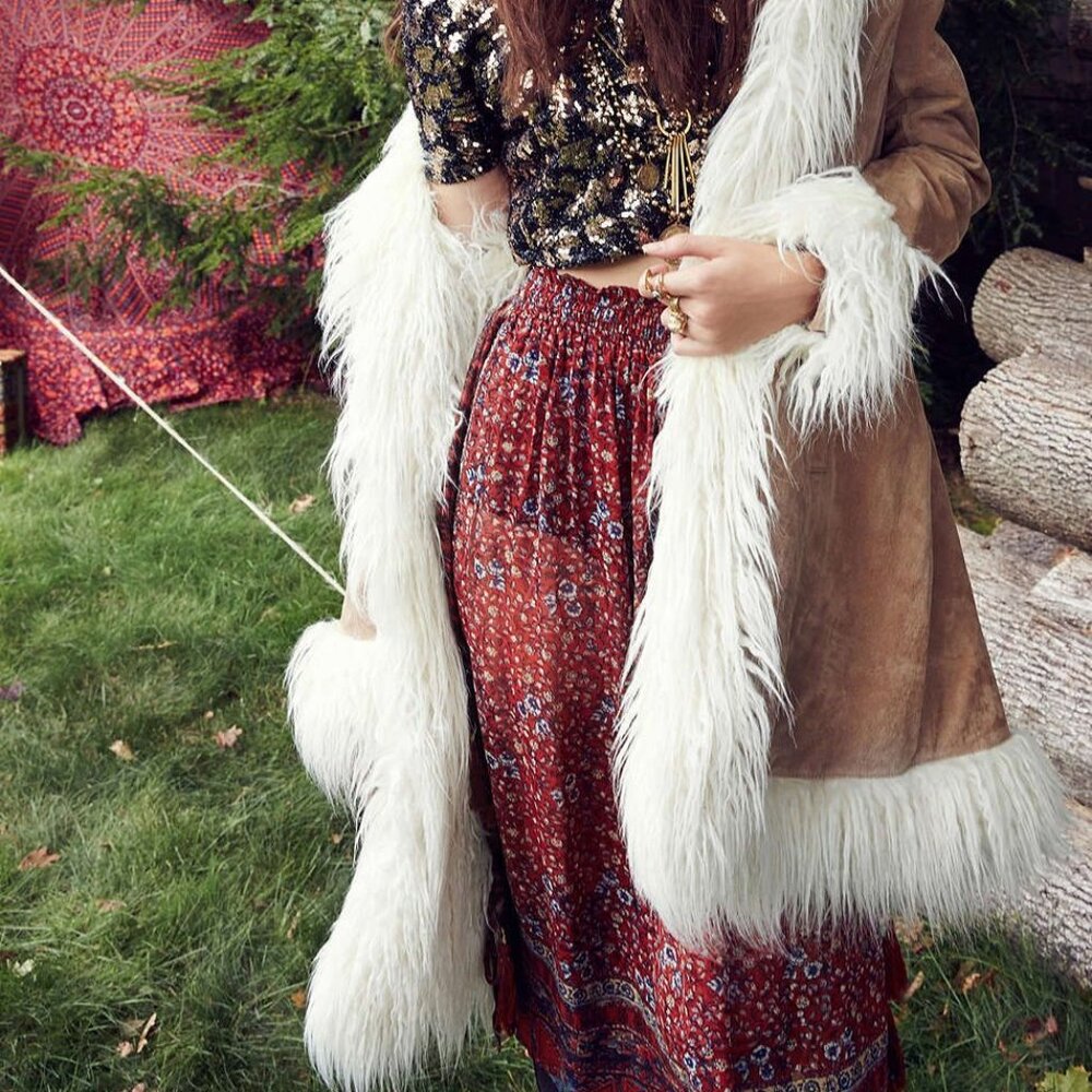 Suede Penny Lane Jacket  (Ecoté Love Coat)